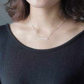 925-Sterling-Horizontal-Needle-Shape-Silver-Necklace (4)